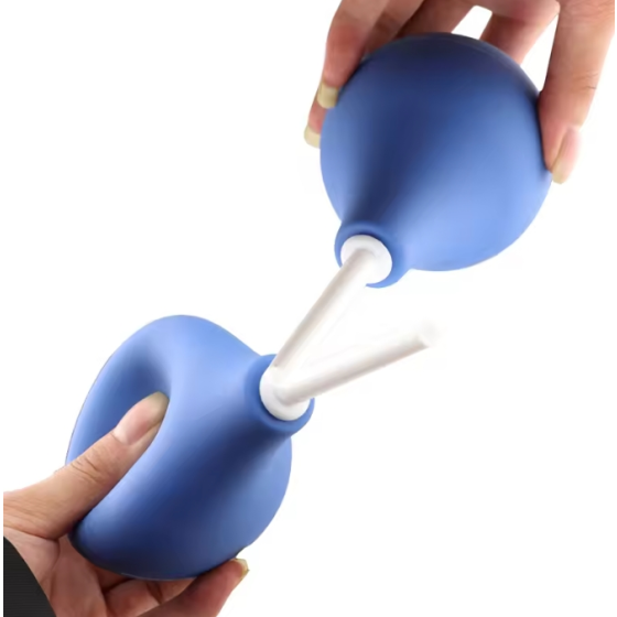 DRNATURALHEALING Enema Bulb Syringe – Soft Squeeze Bulb for Personal Cleansing, Reusable Hygiene Appliance with Comfortable Nozzle